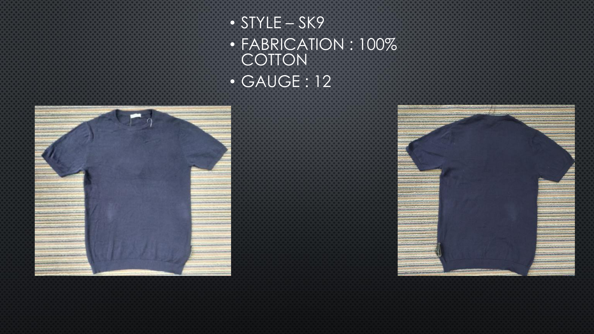 Garment sample style SK9