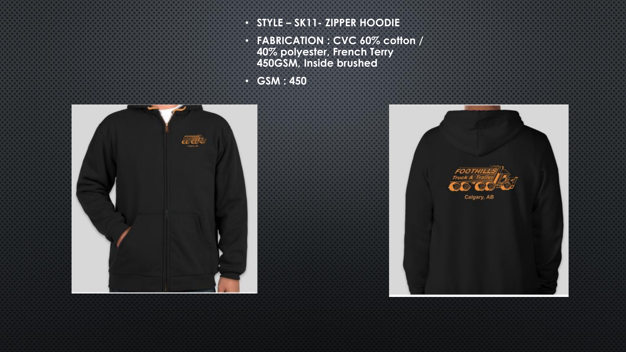 Garment sample style SK11