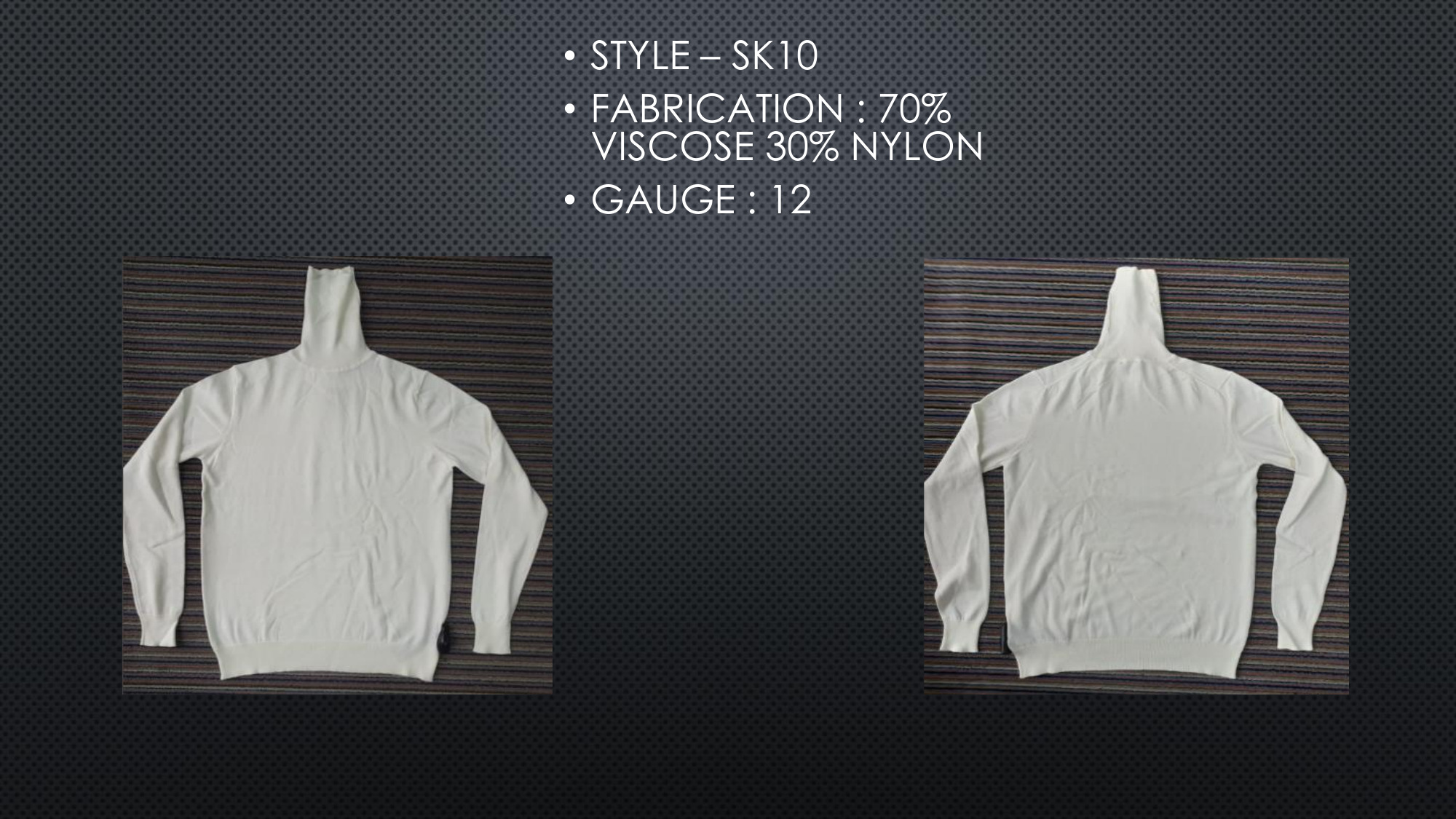 Garment sample style SK10