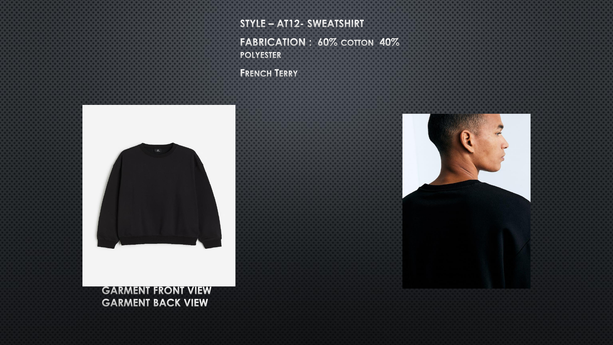 Garment sample style AT12